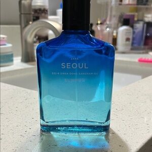 Zara Blue Gradient Seoul Summer Fragrance